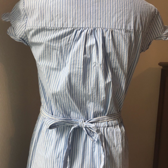 A New Day, Blue Striped Dress - Picture 4 of 7